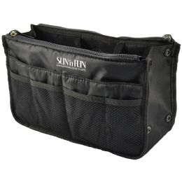 25 Bulk Black Personal Organizational Travel Bag