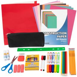 12 Bulk Pre-School School Supply Kit