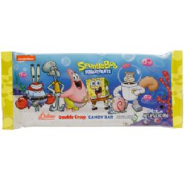 36 Bulk Sponge Bob Double Crisp Candy Bar 3 Oz In Counter Display