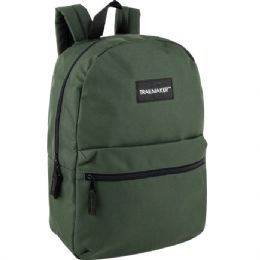 24 Bulk 17-Inch Trailmaker Classic Backpack Green