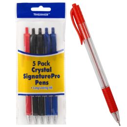 100 Bulk Bulk 5-Pack Crystal Signature Pro Pen - 5 Pack