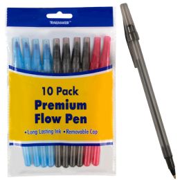 100 Bulk Premium Flow Pens 10-Pack