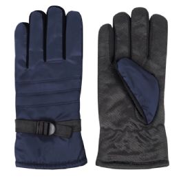 50 Bulk Adult Insulated Winter Gloves - Blue