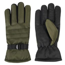 50 Bulk Adult Insulated Winter Gloves - Green
