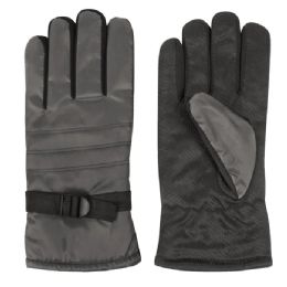 50 Bulk Adult Insulated Winter Gloves - Grey