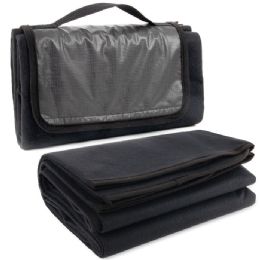 10 Bulk Waterproof Outdoor Convertible Blanket With Carry Handle 60 X 50