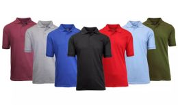 288 Bulk Gildan Mens Assorted Color And Sizes Irregular Polo Golf Shirts