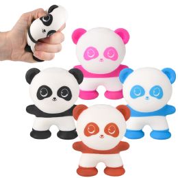 144 Bulk 3inch Suction Squeeze Panda 12ct