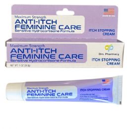 24 Bulk Drs. Pharmacy 1oz Maximum Strength AntI-Itch Feminine Care