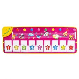 5 Bulk Piano Keyboard 39.5inch Interactive Music Touch Play Mat In Pink Design