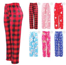 12 Bulk Ladies Comfy Pajama Pants