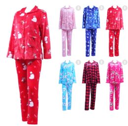 12 Bulk TwO-Piece Set Pajamas