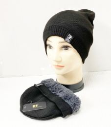 12 Bulk Winter Fur Lined Beanie