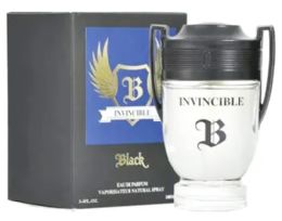 6 Bulk Invicible Black Mens Perfume