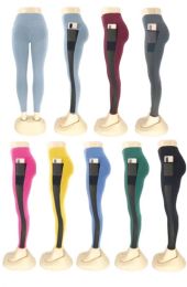 12 Bulk Lady Leggings With A Phone Pocket