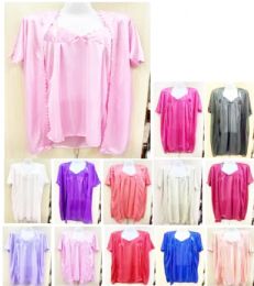 12 Bulk Assorted Ladies Pajamas