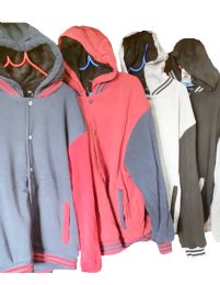 6 Bulk Winter Letter Jacket Fur Lined