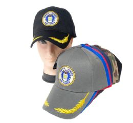 12 Bulk Air Force Baseball Hats (sold By The Dozen, Assorted Colors)