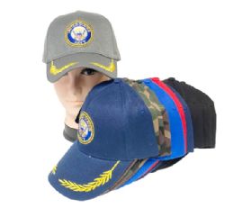 12 Bulk Navy Baseball Hats (sold By The Dozen, Assorted Colors)