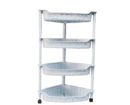 6 Bulk Corner Plastic Shelf 31in