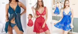 12 Bulk SexY-Lingerie Assorted Colors