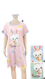 12 Bulk Ladies Pajama Bunny