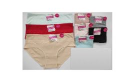 12 Bulk Ladies Lace Cotton Underwear