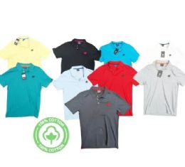 12 Bulk Mens Polo Collared Shirt (assorted Colors And Sizes)