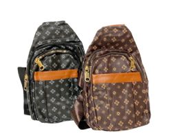 12 Bulk Assorted Cross Body Bag Printed Design