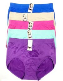 12 Bulk Lady Waist Slimming Underwear (assorted Colors And Sizes, Sold By The Dozen)