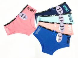 12 Bulk Lady Sport Underwear 30pc