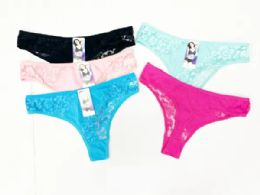12 Bulk Womens Lace Underwear 30pc