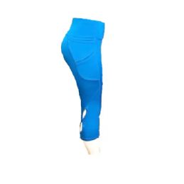 12 Bulk Ladies Capri Leggings