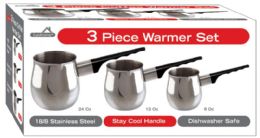 24 Bulk 3 Pc Coffee Warmer Set