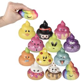144 Bulk 3inch Squish Poop