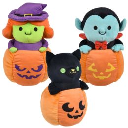 24 Bulk 10inch Popping Pumpkin Assortment