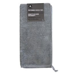 8 Bulk Performance Kitchen Towel Bamboo Gray 18 X 12 Peggable