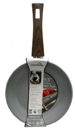 6 Bulk 9.5" Ceramic Coated Induction Pan-Gray