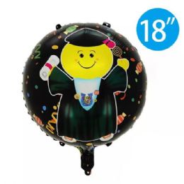 48 Bulk 18 INCH GRADUATION BALLOON Round