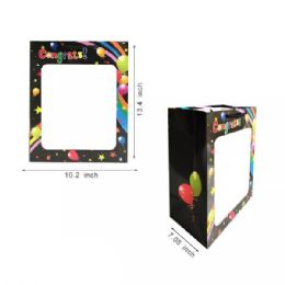 48 Bulk 10x13 Window Grad Gift Bag