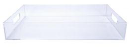 6 Bulk Acrylic Serving Tray 15.75x11.75in
