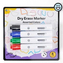 144 Bulk Dry Erase Markers Chisel Tip Assorted Colors 4-count