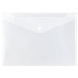 500 Bulk V-Flap Letter Size Document Holder Poly Envelope, Blue