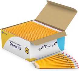 4 Bulk #2 Premium Presharpened Pencil (300/count)