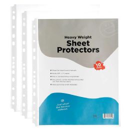 96 Bulk Heavy Weight Top Loading Sheet Protectors 10 count