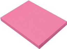 24 Bulk Construction Paper, 9inchx 12inch Pink (100-count)