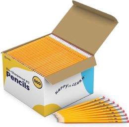 4 Bulk #2 Premium Presharpened Pencil (500/count)