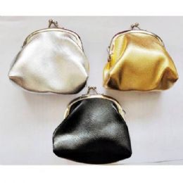 48 Bulk Snap On Clasp Coin Purse