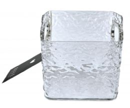 12 Bulk Elle Glacial Cosmetic Organizer 4.5 X 3.75 X 4.9 Inches