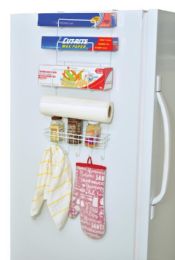 6 Bulk Refrigerator Side Storage Rack 10.5 X 24 H